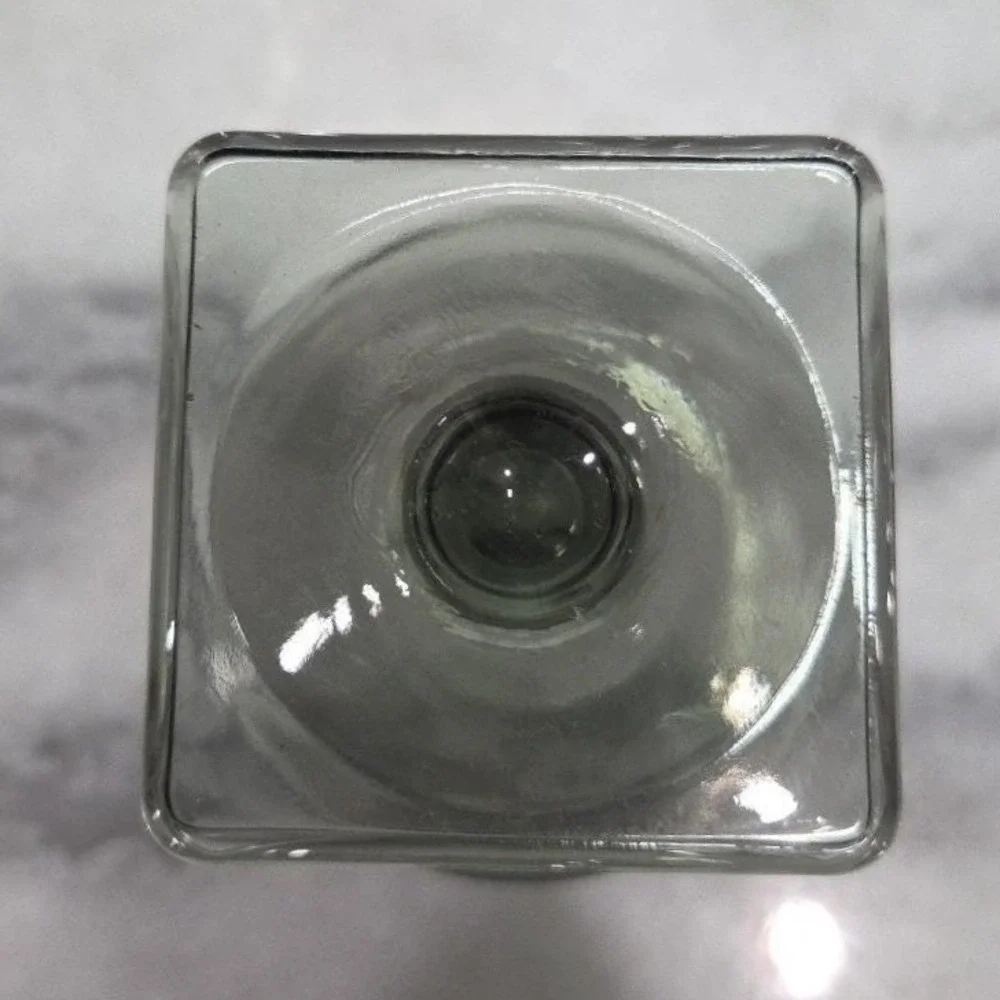 Federal Glass Nordic Midnight Juice Glasses, Set of 2, Square Base, 
